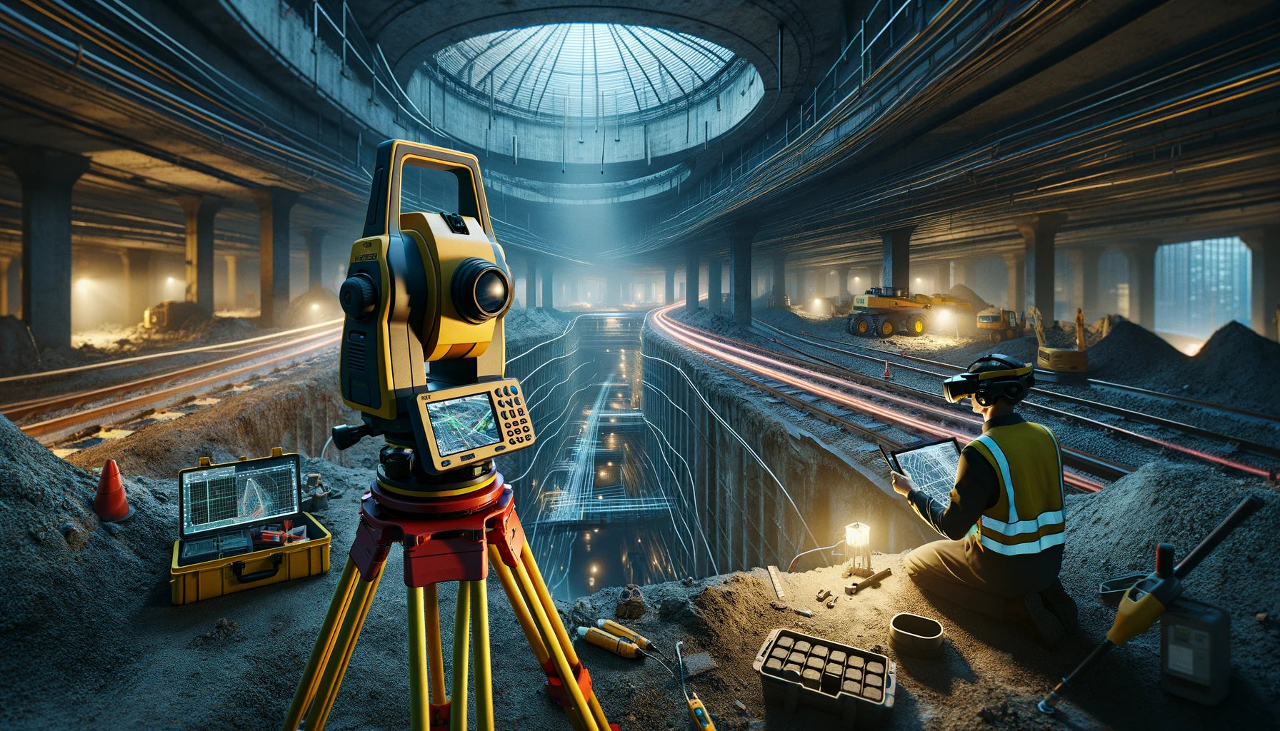 Total Station Upgrades Boost Underground Surveying Accuracy